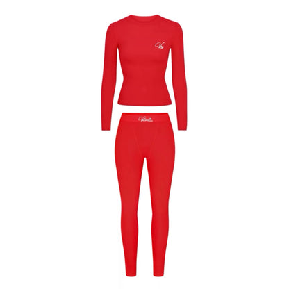 Crimson Desire Lounge Set